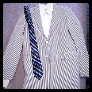 Boys’ Seersucker sports coat